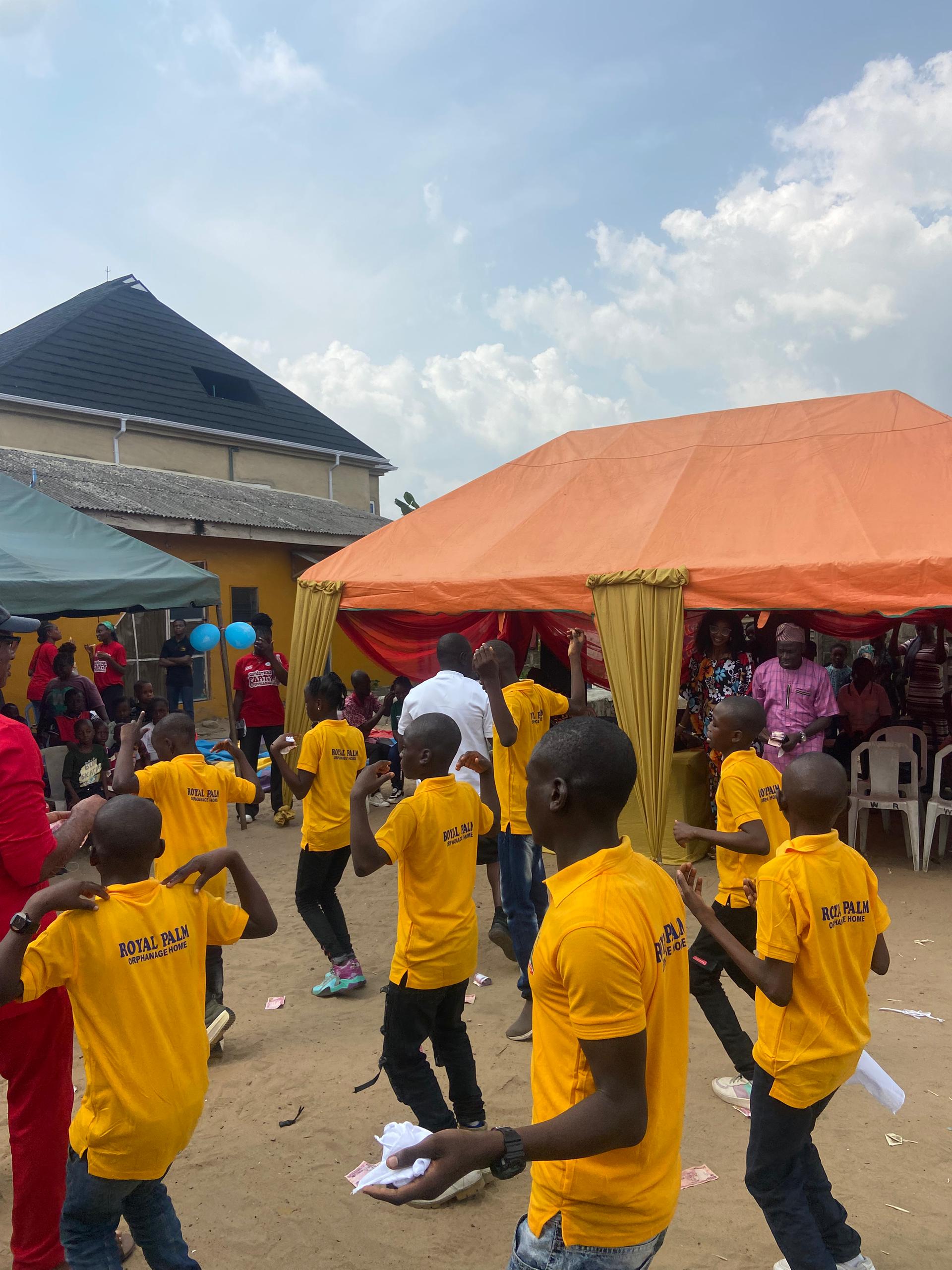 Mealtime at Royal Palm Orphanage